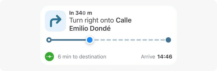 Rich push notification location triggered